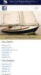 Mobile Screenshot of capecodshipbuilding.com