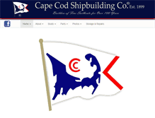 Tablet Screenshot of capecodshipbuilding.com
